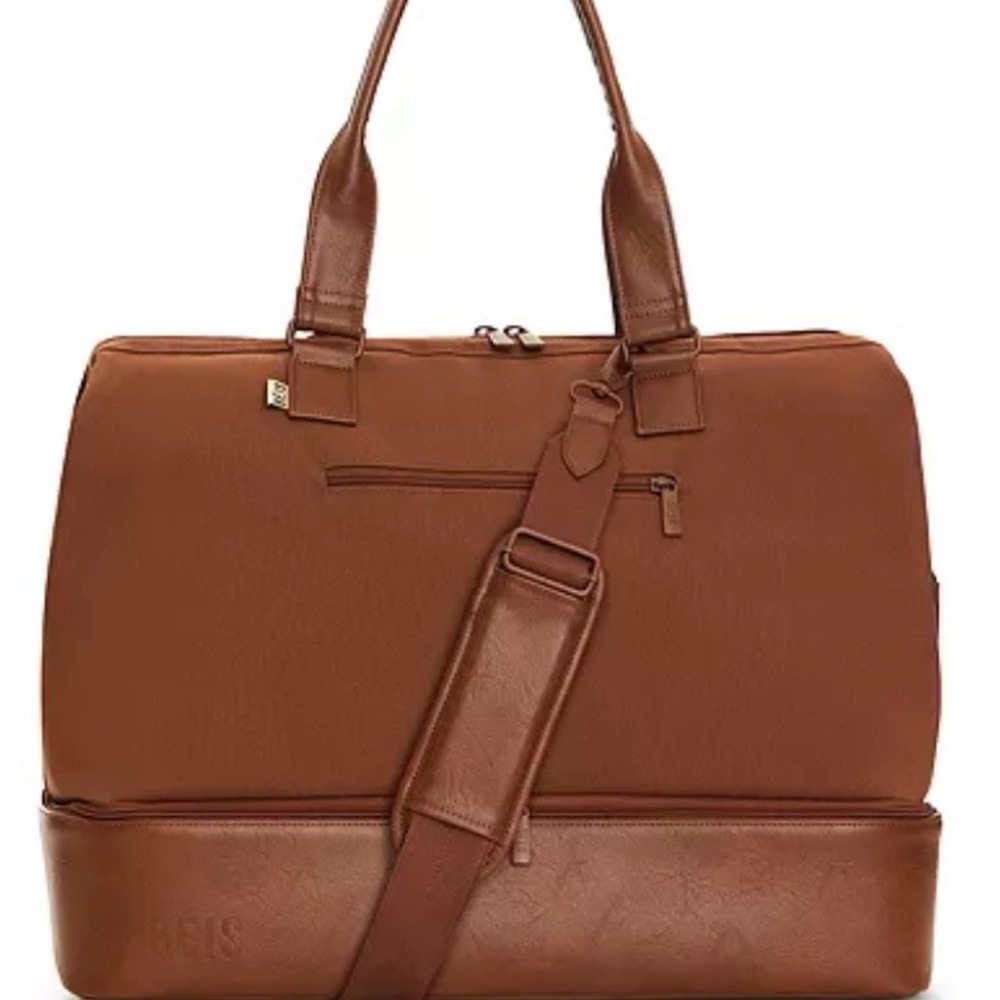 Brand NEW BEIS Brown Travel Bag with tags
